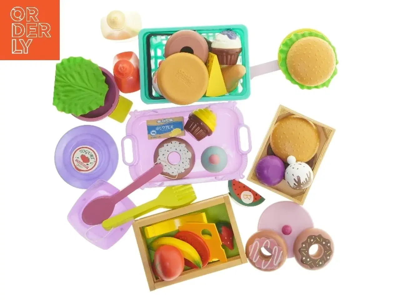 Billede 1 - Legekøkken madvarer sæt