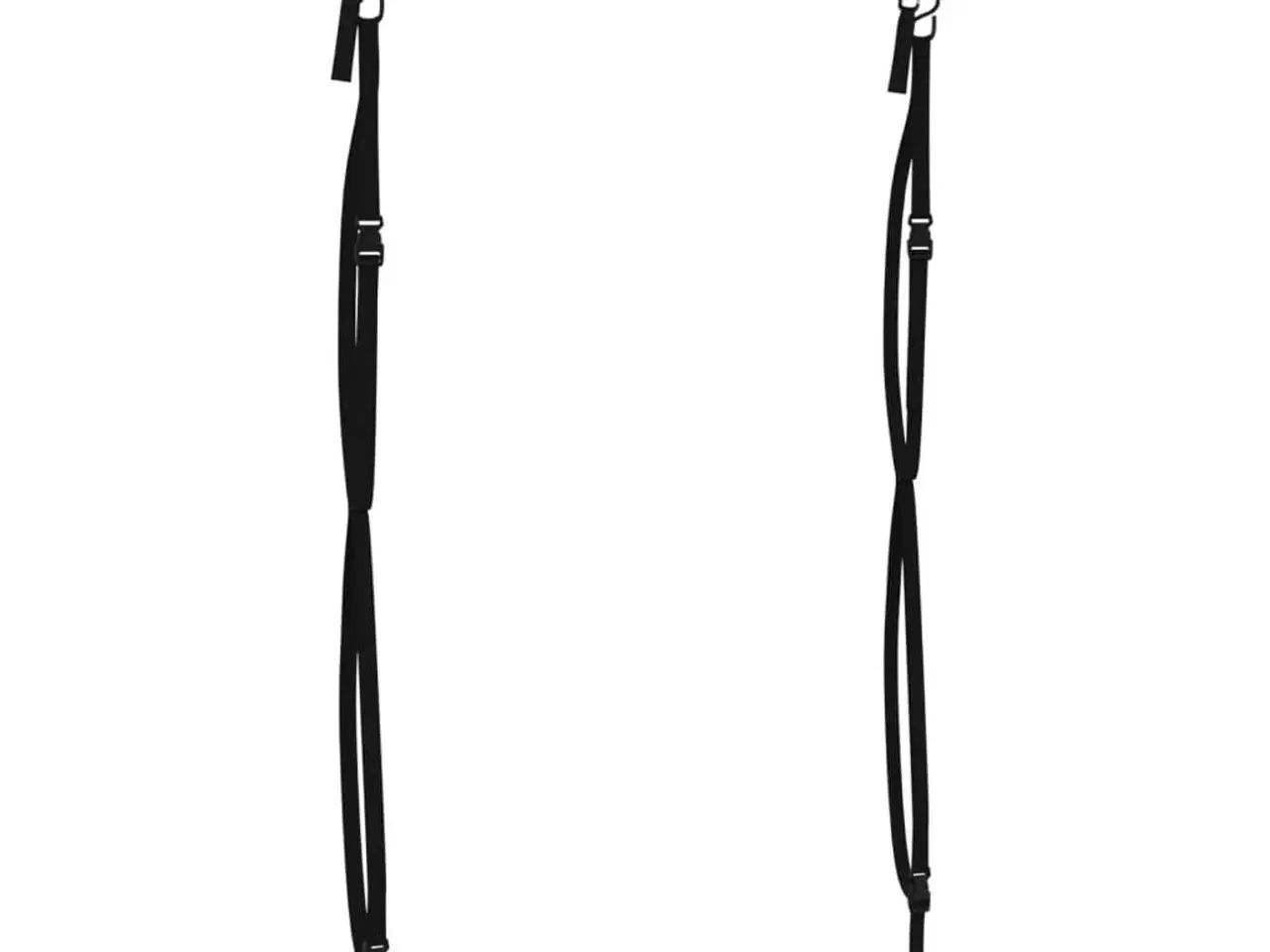 Billede 2 - Dobbelt kajakopbevaringsstropper med paddelklemmer 50 kg