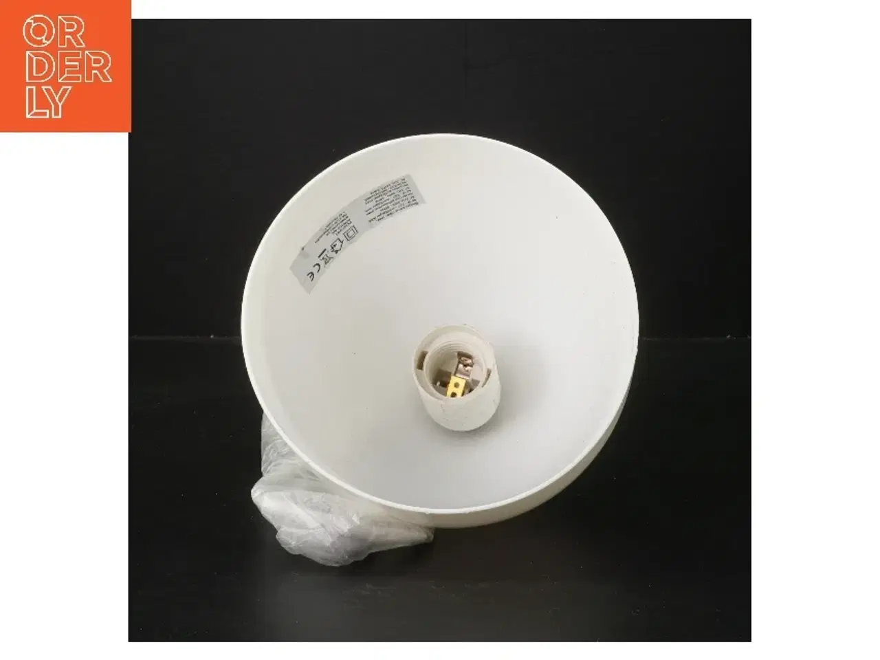 Billede 2 - Ny Hvid pendellampe (str. Ø 16 cm)