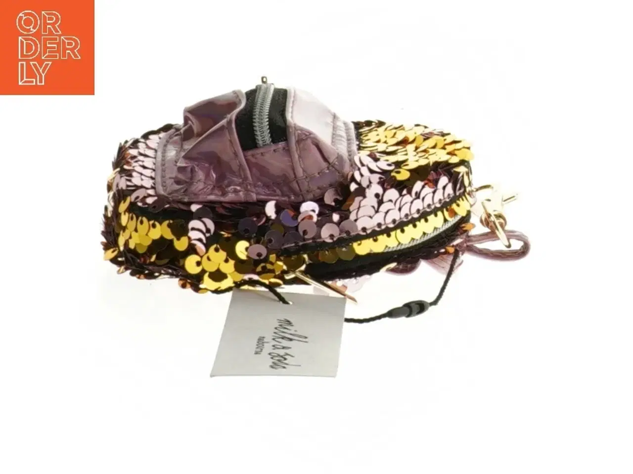 Billede 2 - Pailletdekoreret taskecharm fra Milk Og Soda (str. 13 cm)