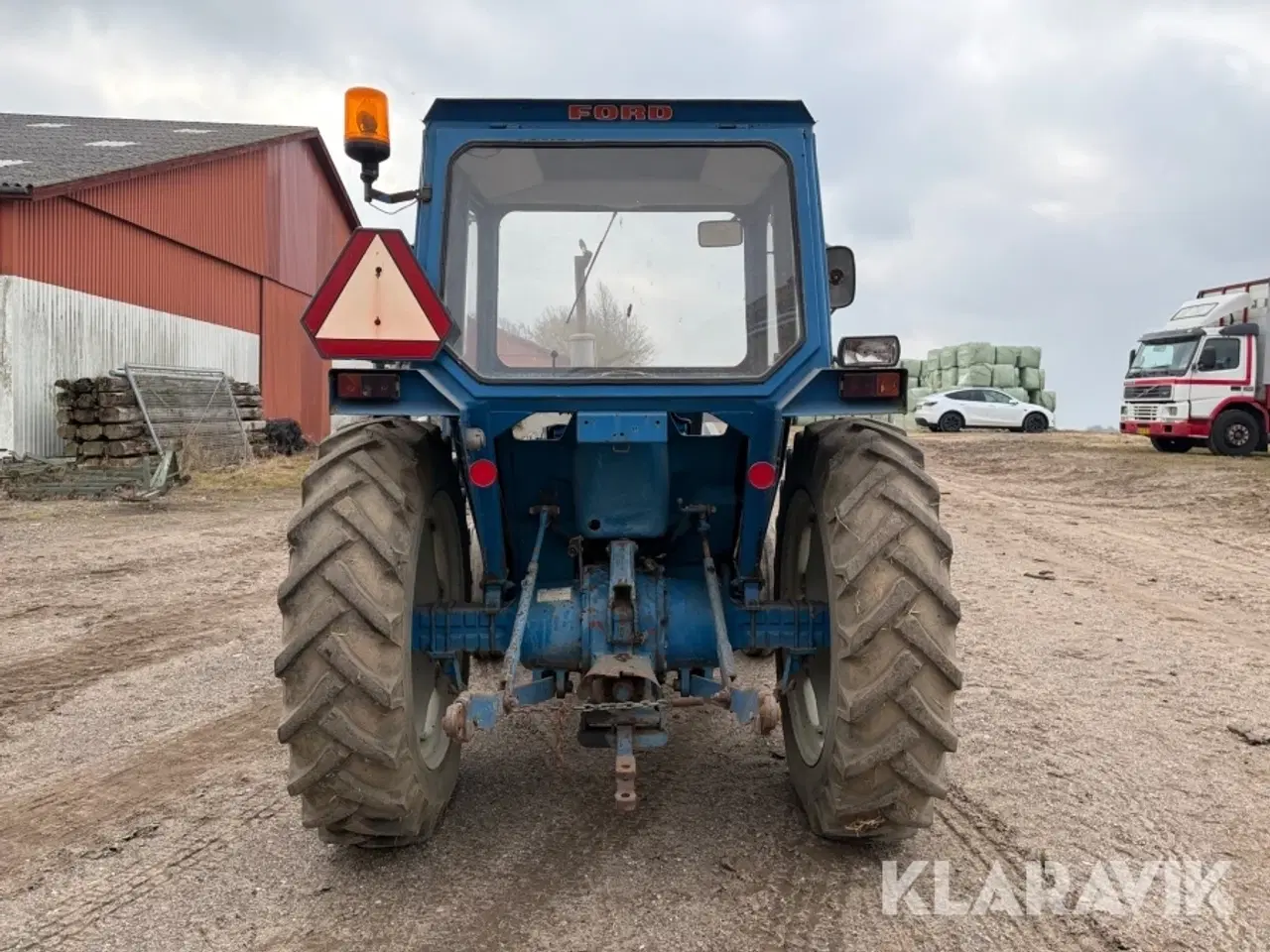 Billede 6 - Veterantraktor Ford 4000 med frontlæsser