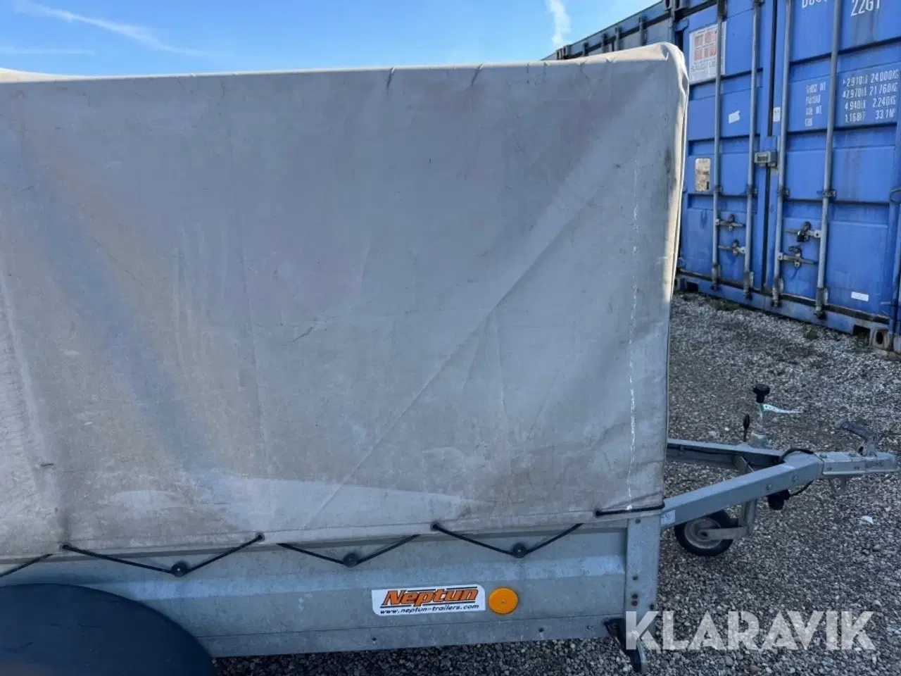 Billede 9 - Tiptrailer  Neptun Praktik Remorque 750kg