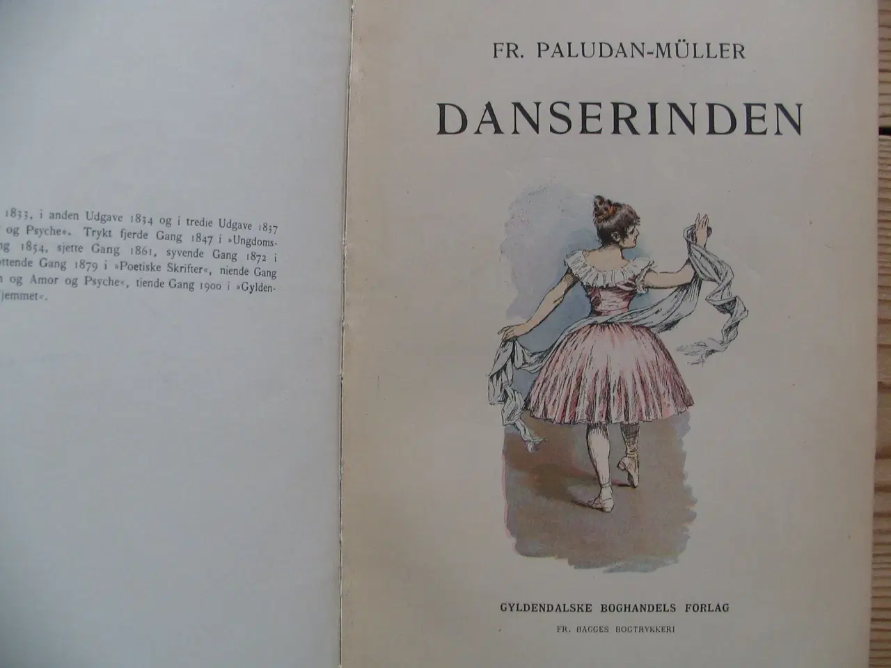 Billede 3 - Frederik Paludan-Müller. Danserinden. fra 1901