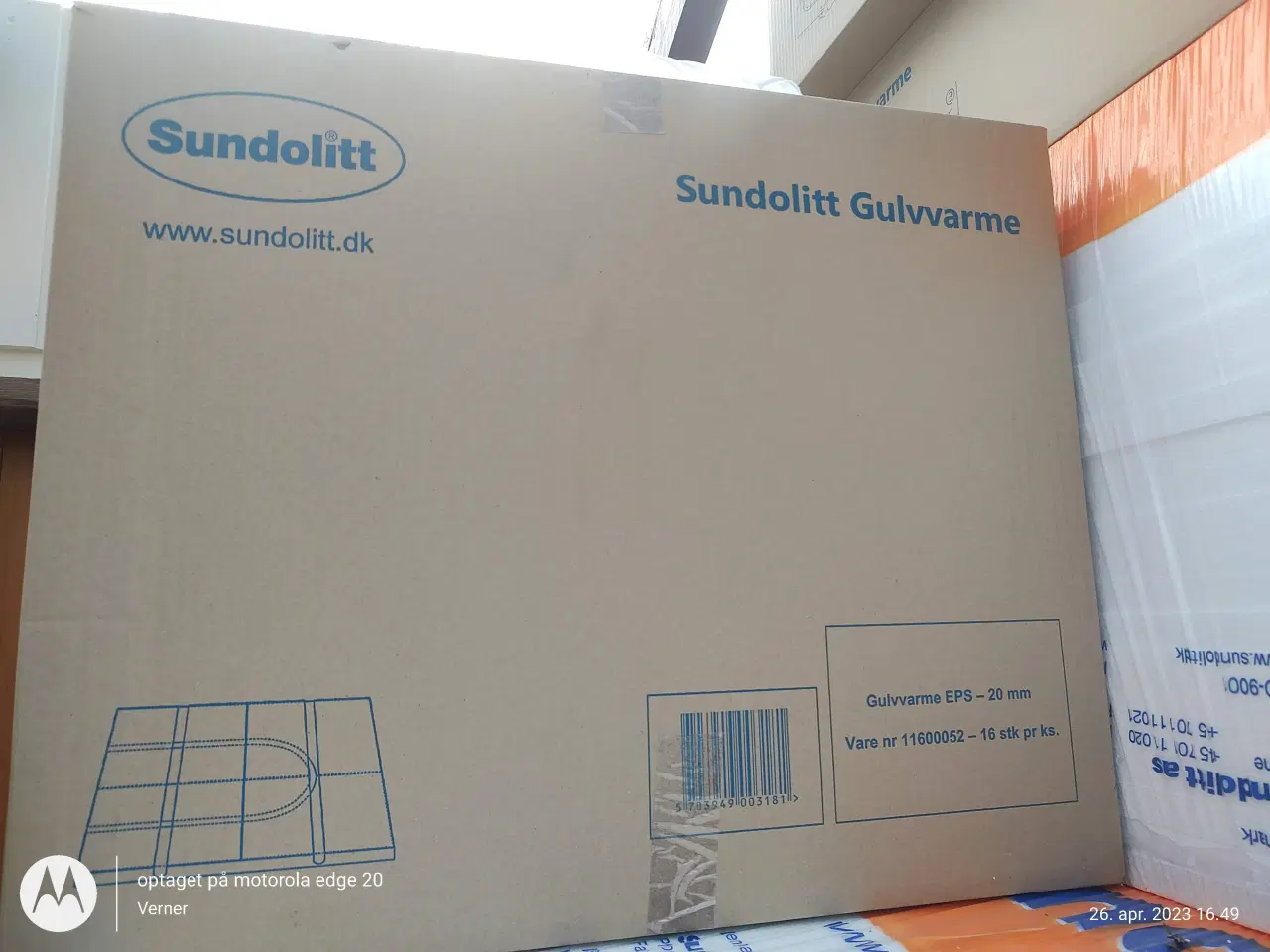 Billede 3 - Sundolit isolering og varmefordelings plader