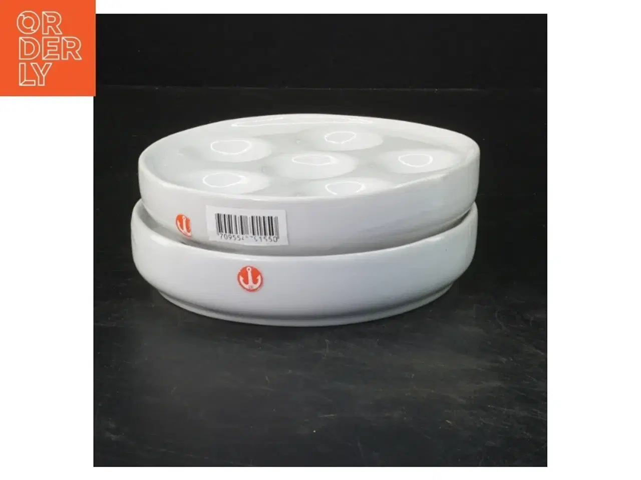 Billede 1 - Snegle tallerken ai porcelæn (str. Ø 14 cm) fra JIE