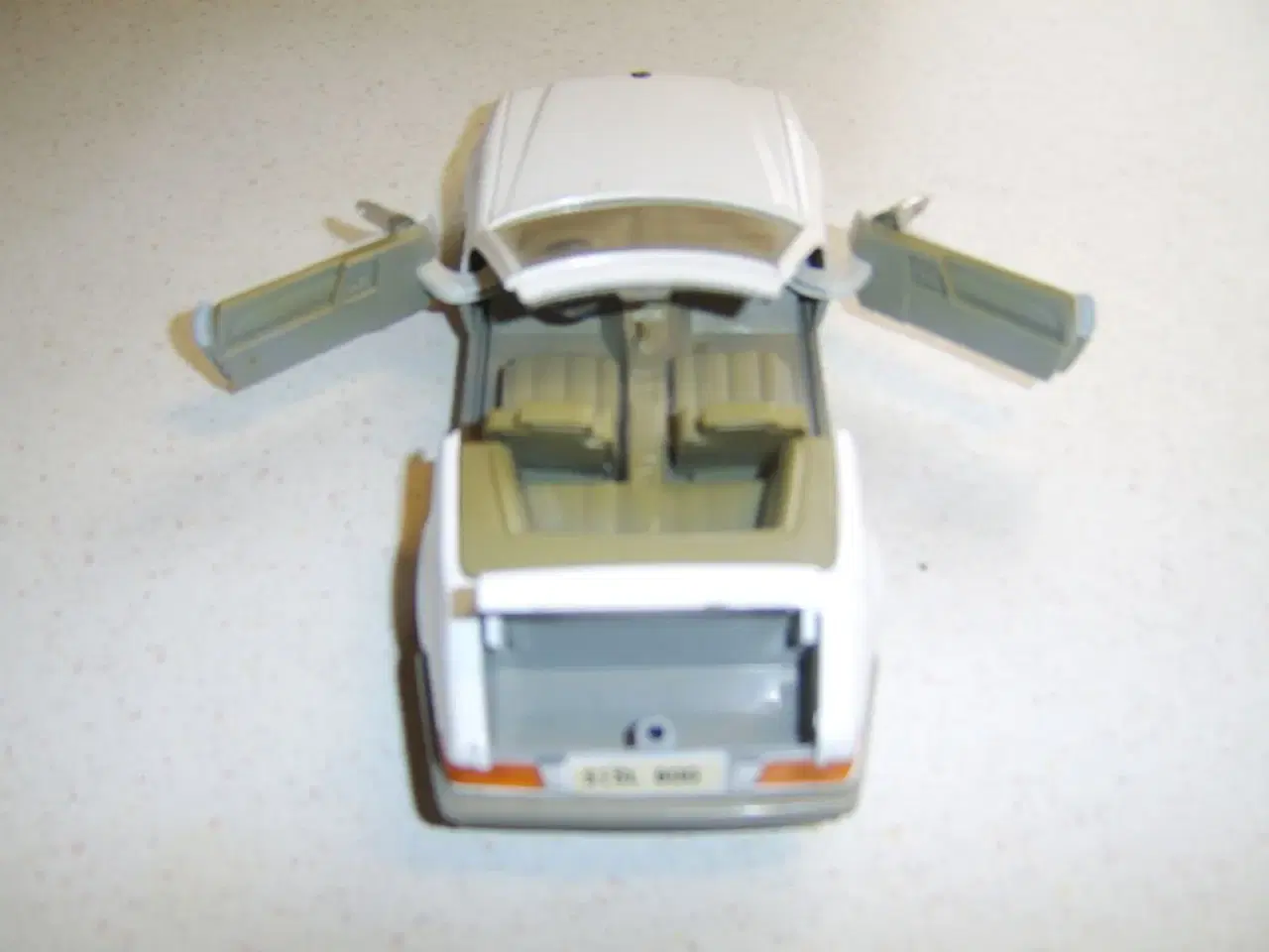 Billede 3 - MERCEDES BENZ 500 SL åben sportvogn hvid