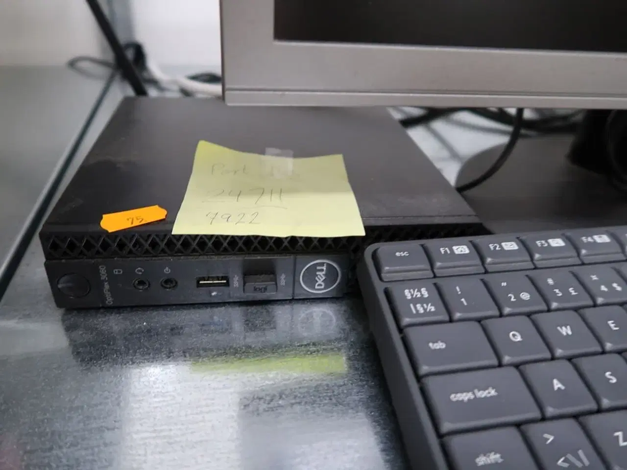 Billede 6 - Computerskærm SAMSUNG, computer DELL OptiPlex 3060, printer BROTHER m.m.