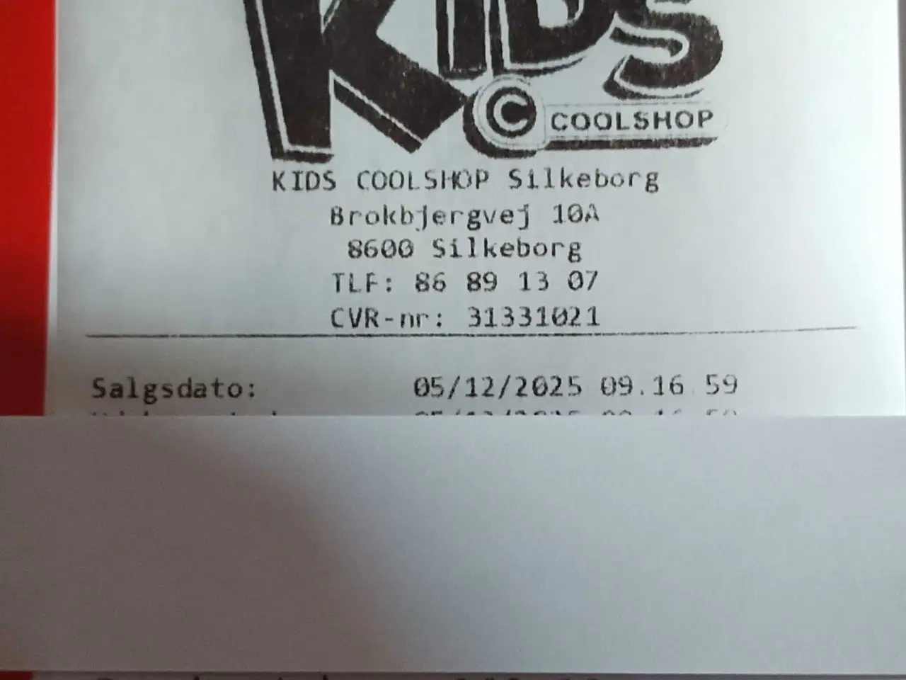 Billede 1 - Gavekort til kids Coolshop