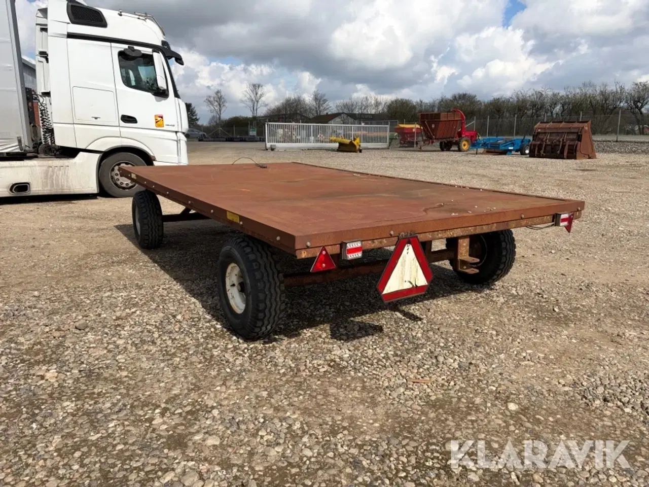 Billede 7 - Halmvogn med bremser