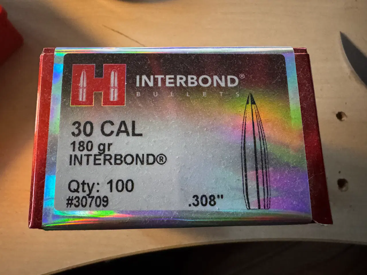 Billede 1 - Projektiler 308 - 180gr Hornady Interbond