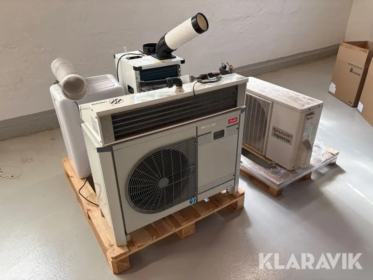 Billede 2 - Varmepumpe og aircondition Danfoss, AUX, SHARP, Trotec