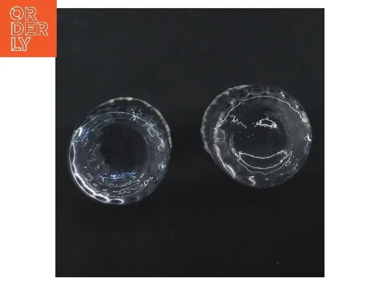 Billede 3 - 2 flotte hyacinterglas (str. 2 stk Ø 8 cm længde 16 cm)