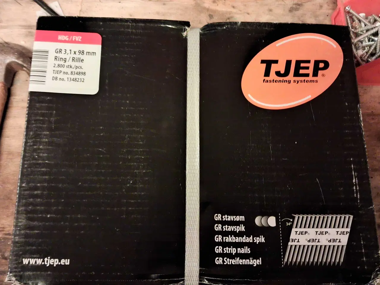 Billede 1 - Søm til pistol