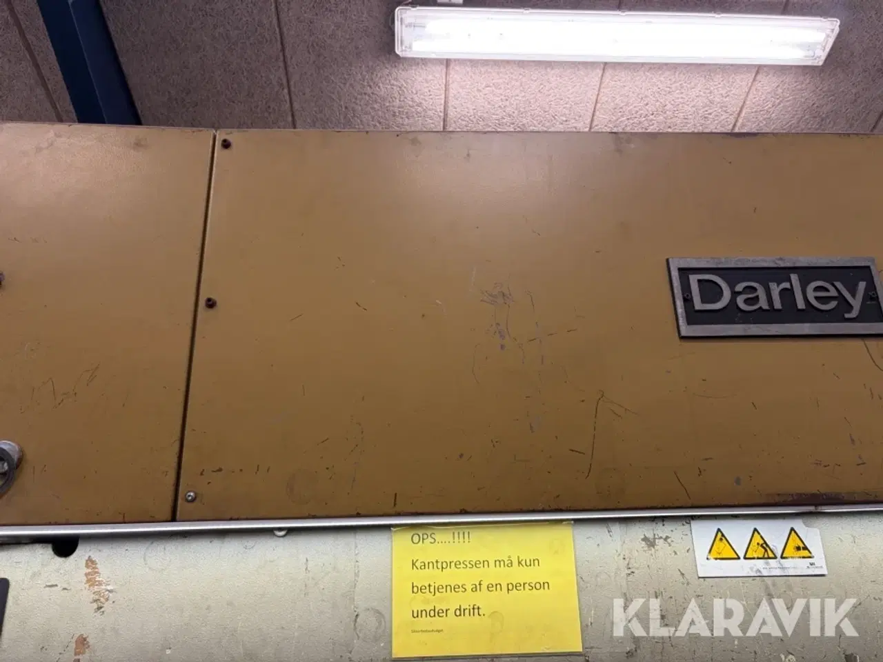 Billede 9 - Kantpresser Darley Ehp150 31/25