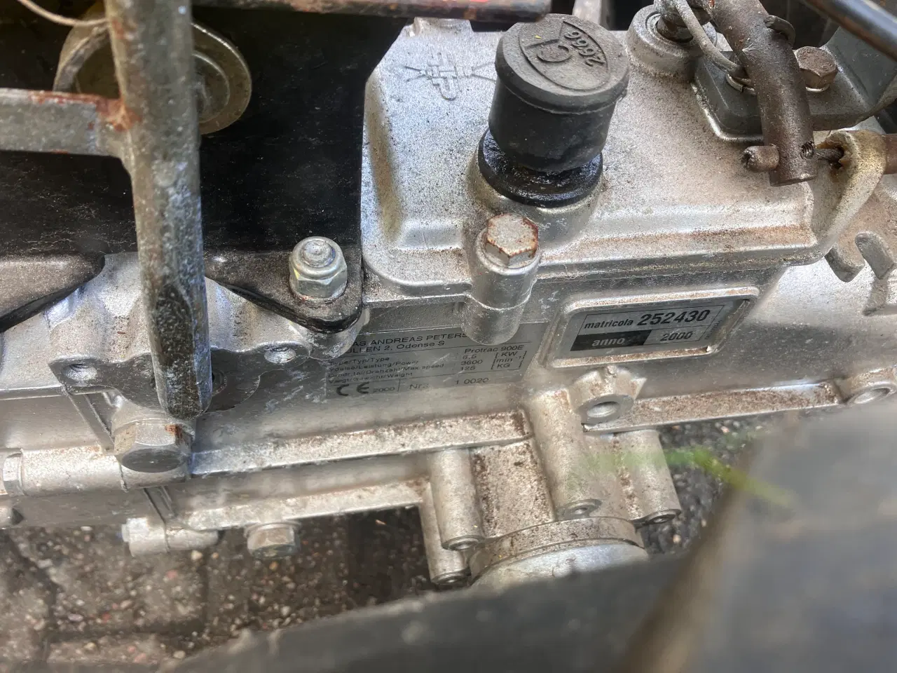Billede 4 - Texas Pro Trac 900 E-Start feje maskine