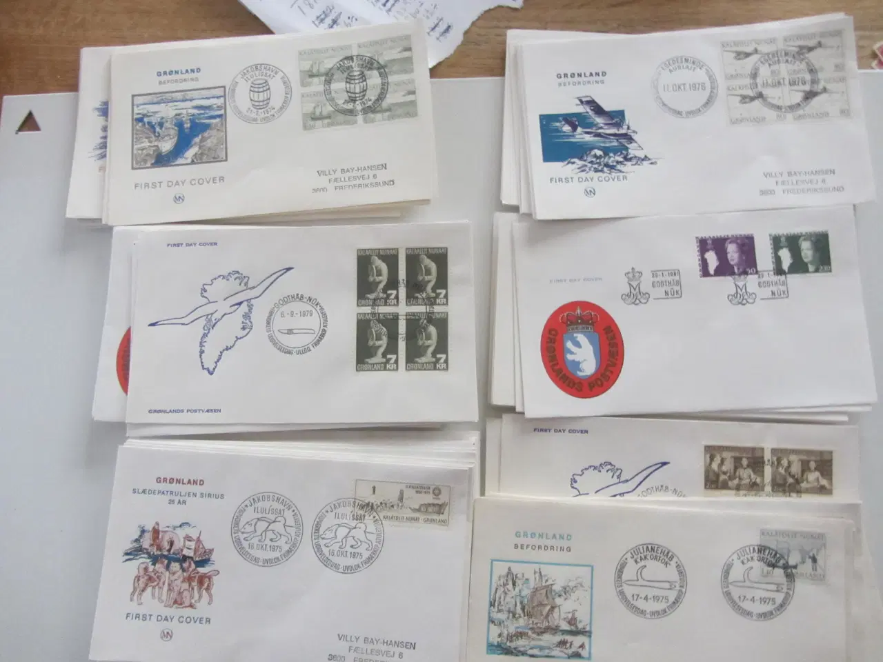 Billede 1 - Grønlandske kuverter