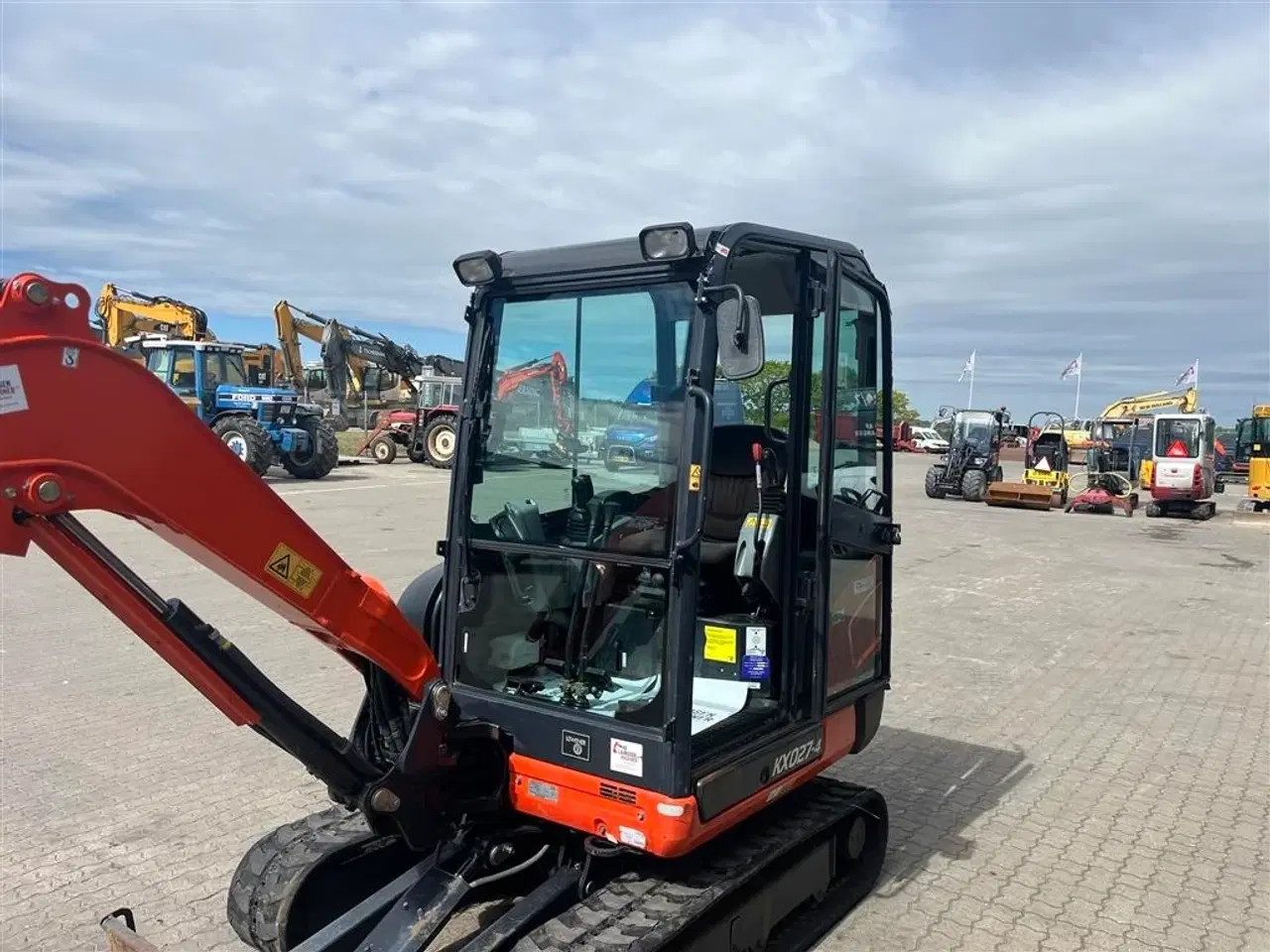 Billede 6 - Kubota kx027-4 Monteret med tiltman med hydraulisk s40