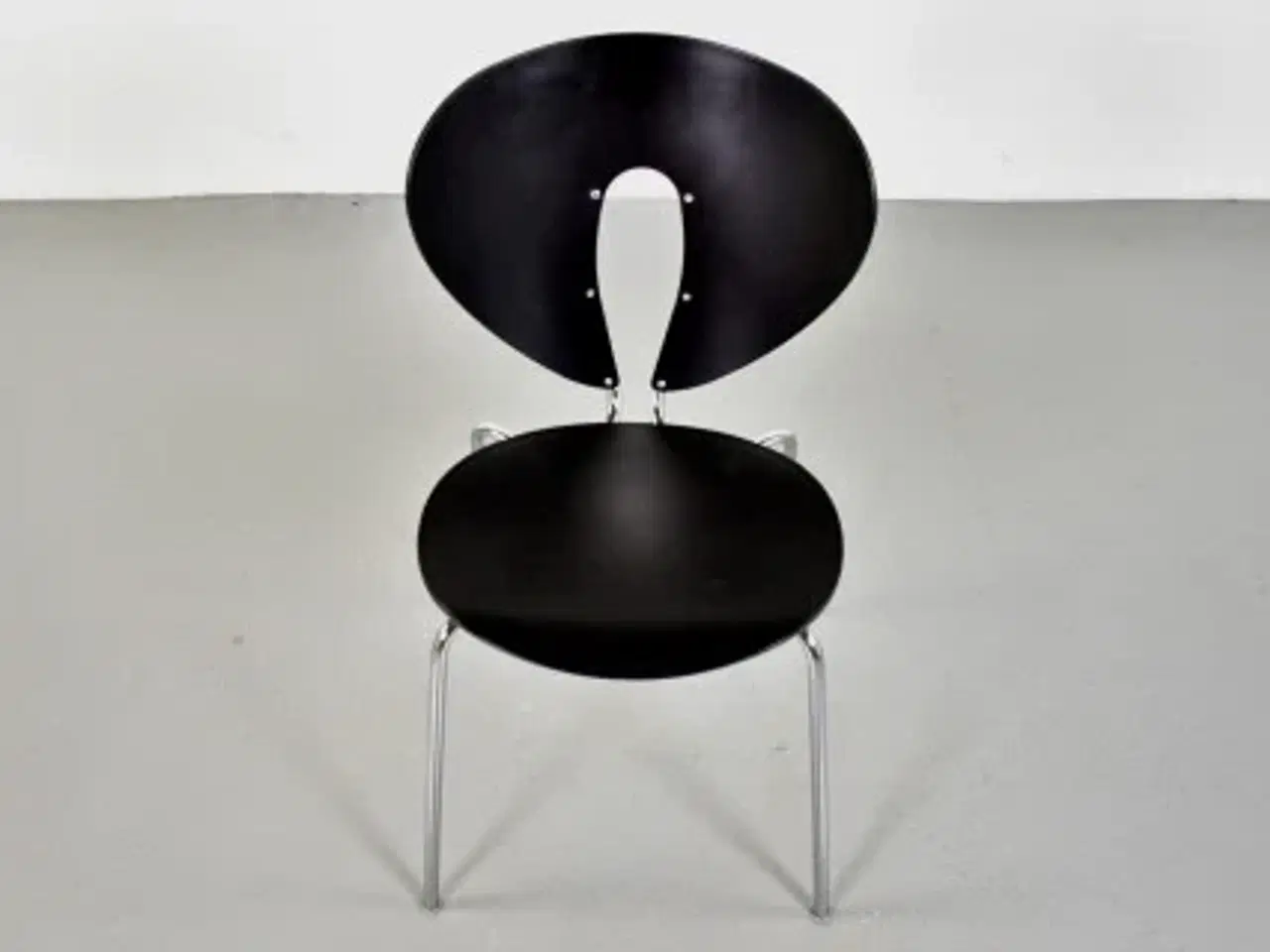 Billede 5 - Globus stol med sort ryg og sæde