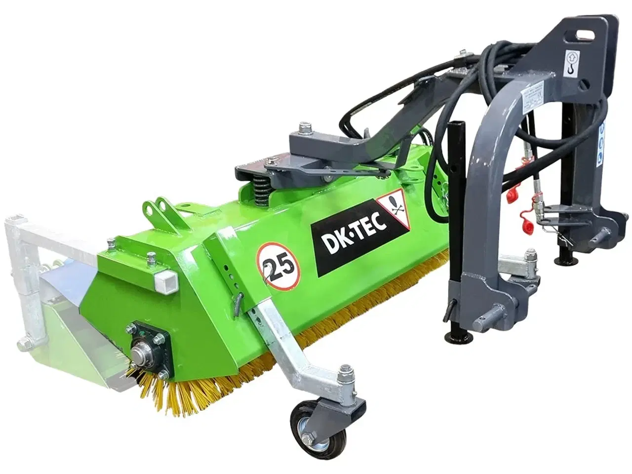 Billede 2 - Kost hydraulisk drevet til traktor front/bag 150 cm