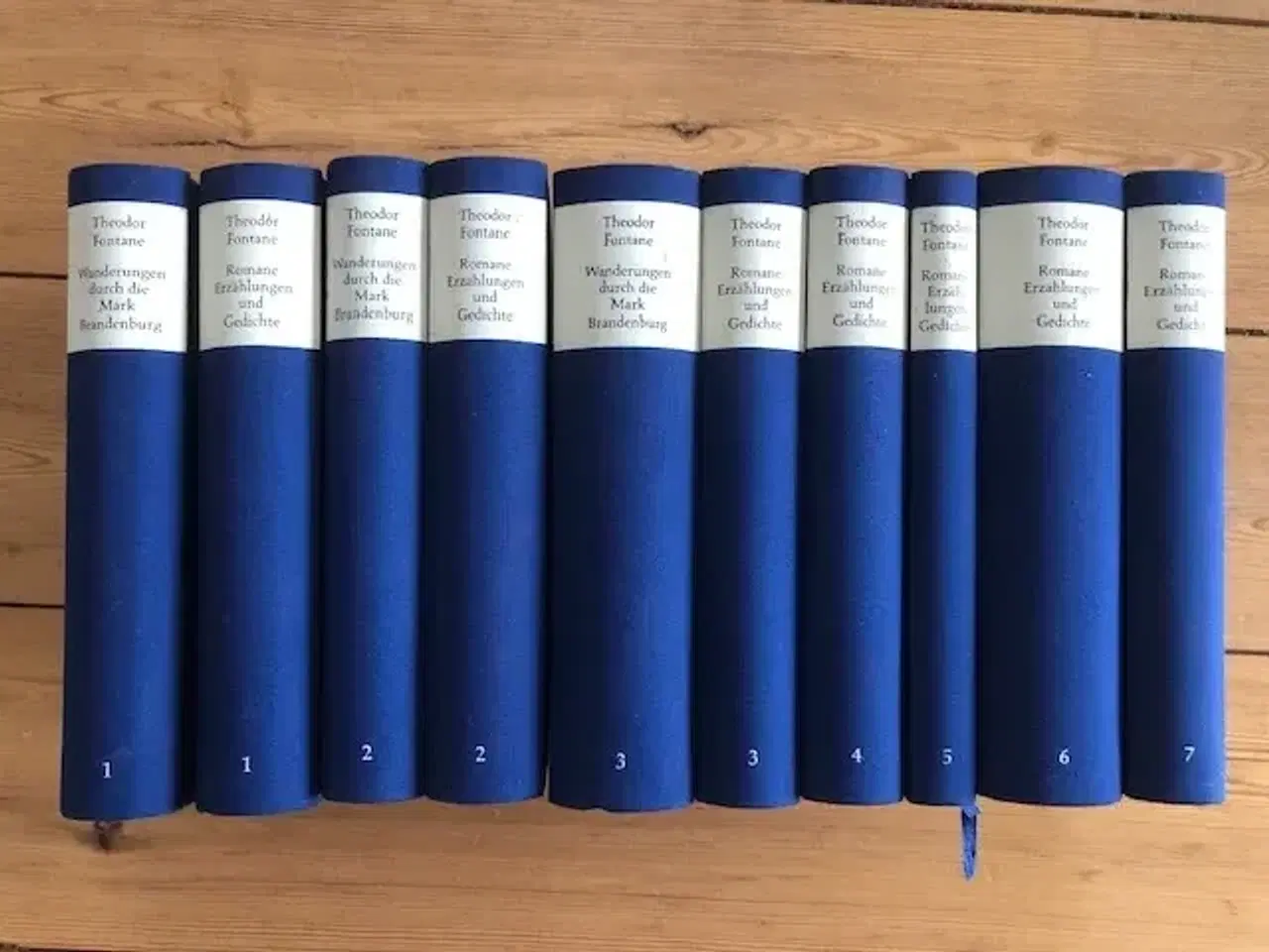 Billede 1 - Theodor Fontane, Sämtliche Romane, 7 bind