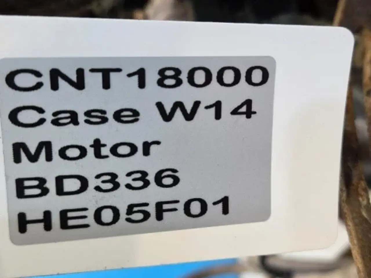 Billede 24 - Case W14 Motor BD336