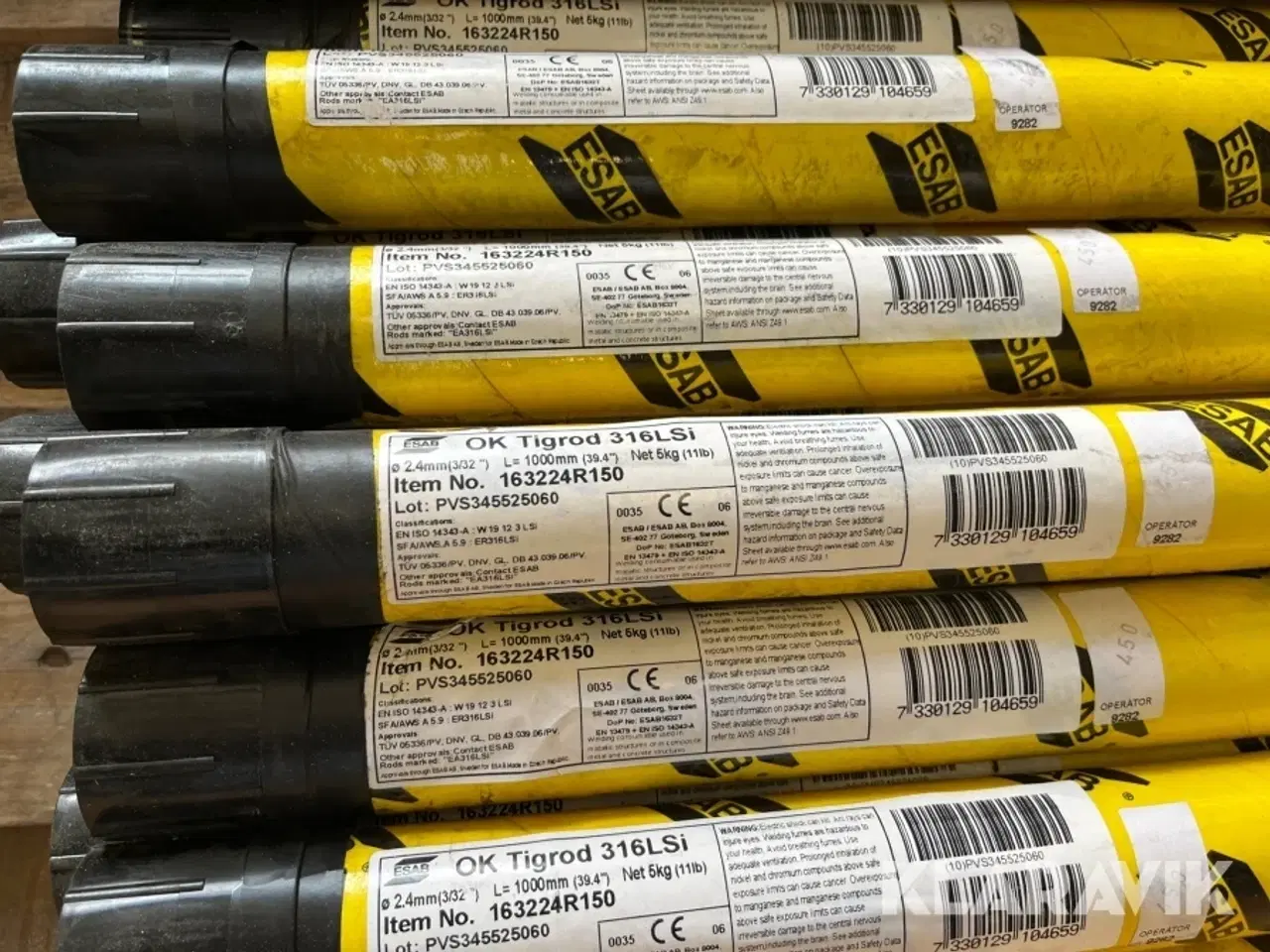 Billede 5 - Svejsetråd ESAB 316LSI 2.4 mm 45 stk