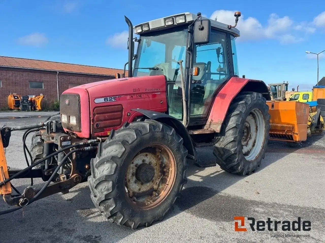 Billede 3 - Massey Ferguson MF 6255 4WD med maskinsæt