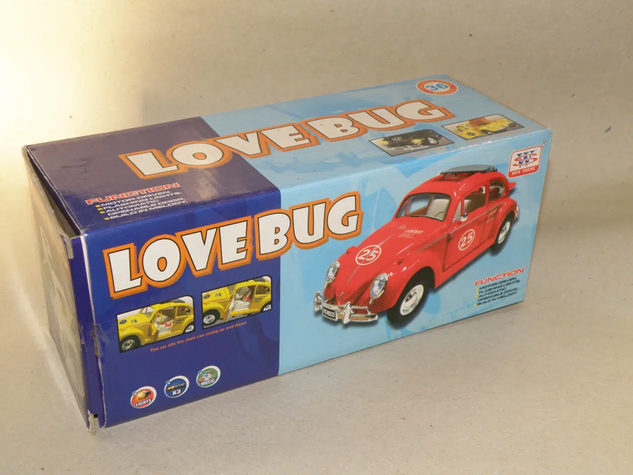 Billede 10 - VW lovebug nr. 25 ca. 23 cm. lang MINT-BOX