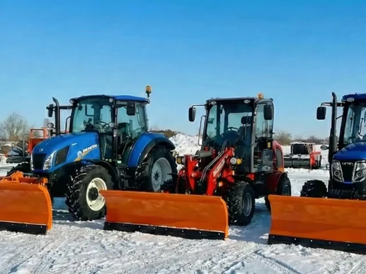 Billede 2 - Sneplov/-blad 140-240cm med euroskifte samt 3 punkt ophæng.