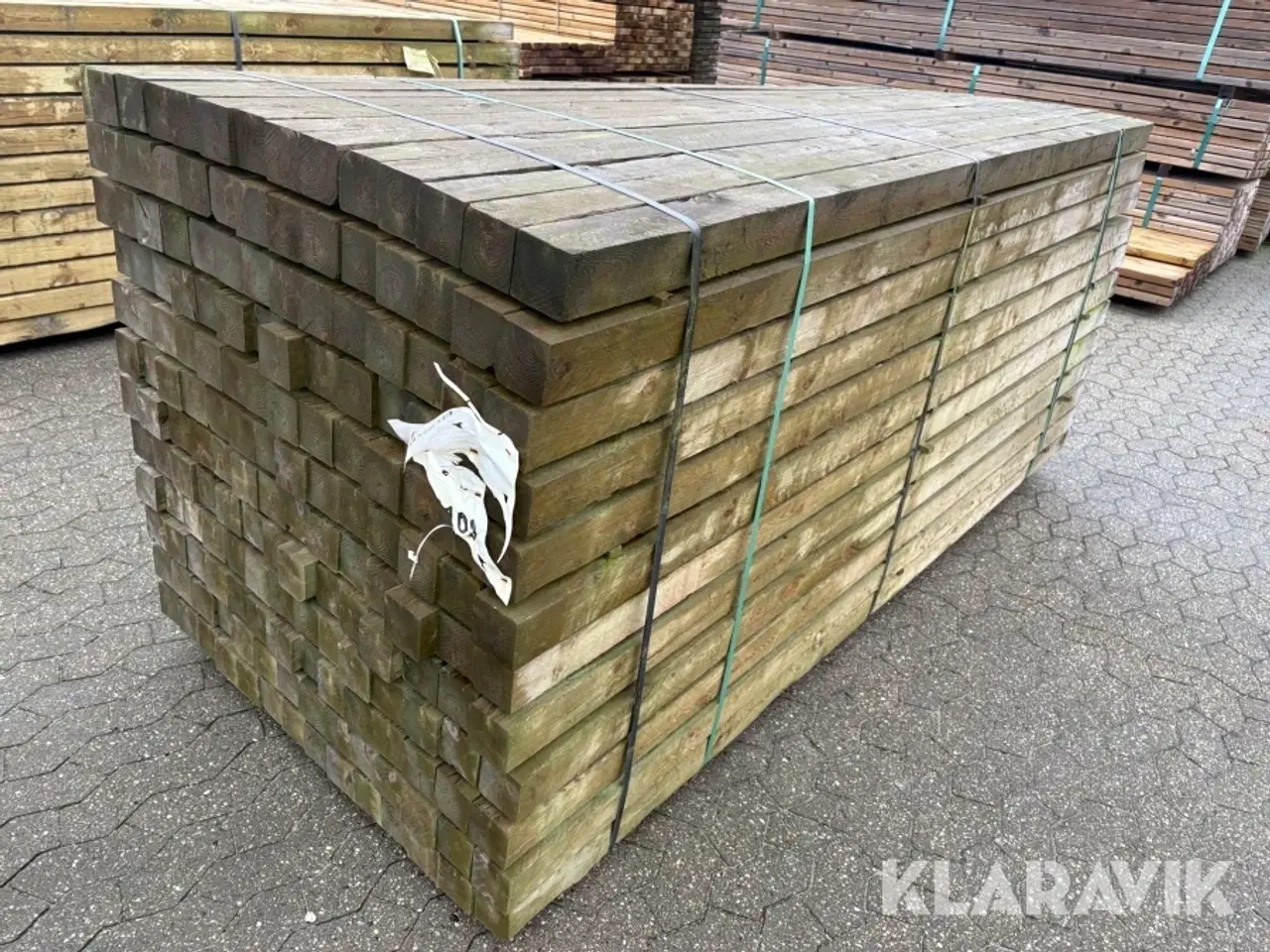 Billede 3 - Trykimprægnerede stolper 168 styk