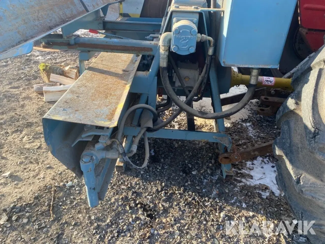 Billede 5 - Sav/Brændekløver Japa 900 med transportbånd