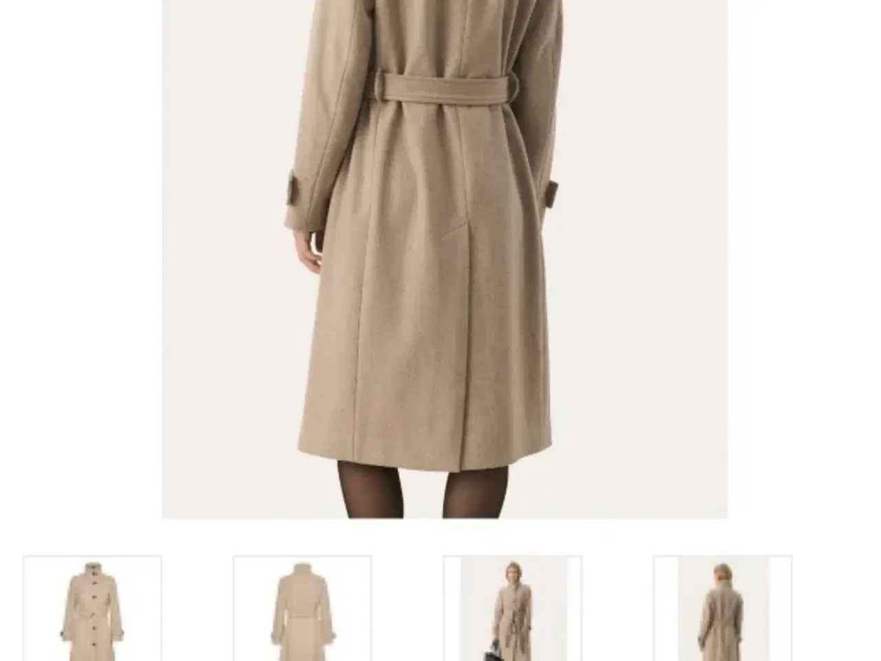 Billede 2 - Part Two Frakke smuk beige melange.
