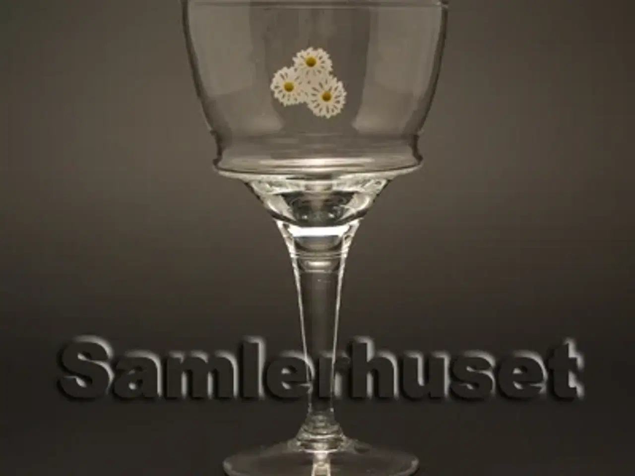 Billede 1 - Marguerite Hvidvinsglas. H:135 mm.