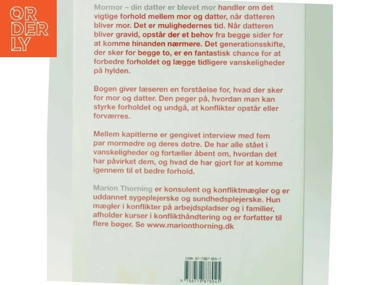 Billede 3 - Mormor - din datter er blevet mor af Marion Thorning (Bog)