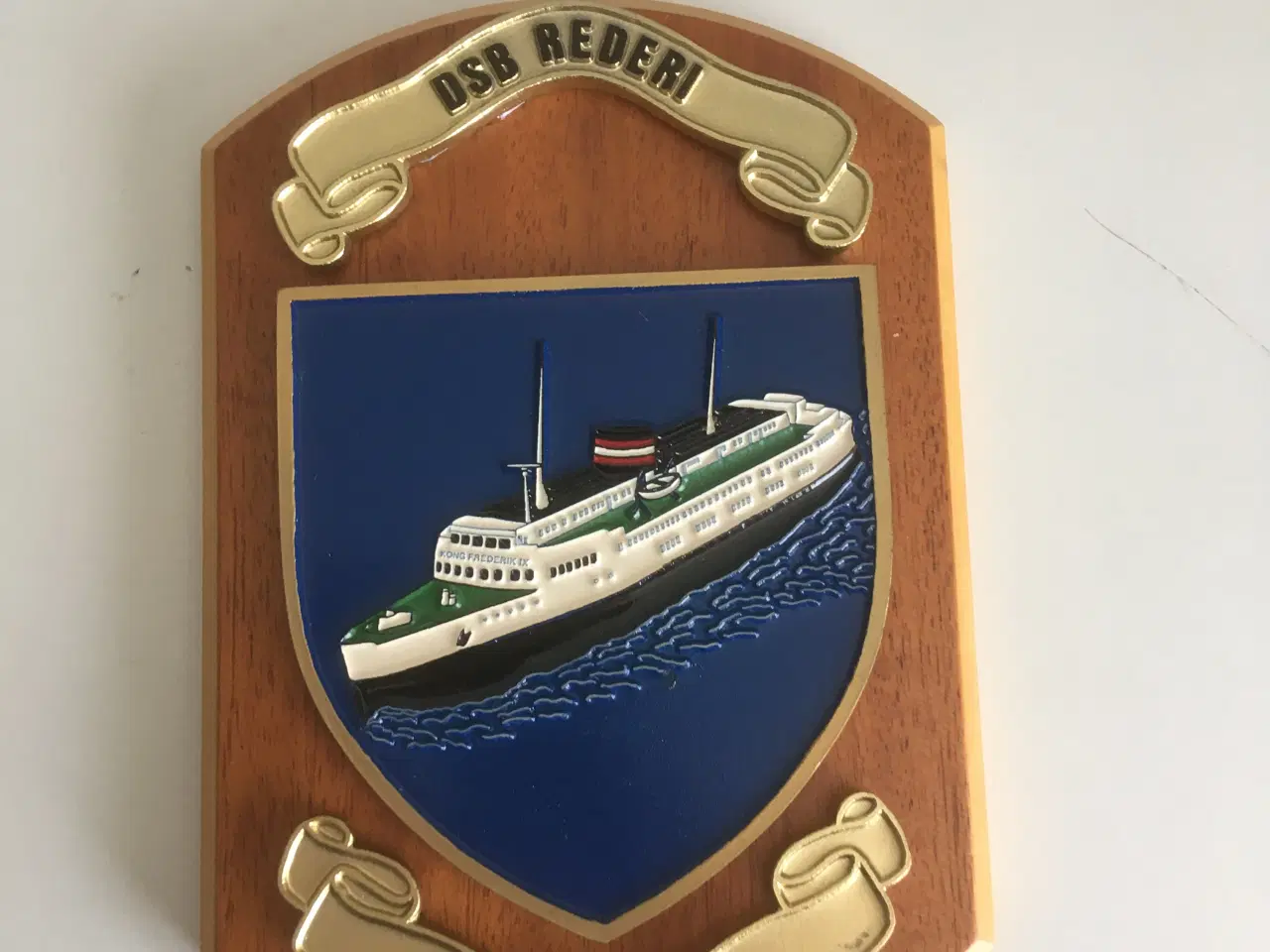 Billede 2 - dsb rederi scandlines plakette relief