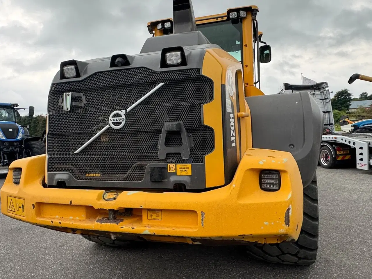 Billede 8 - Volvo L 120 H MED SKOVL OG TVILLINGEHJUL!