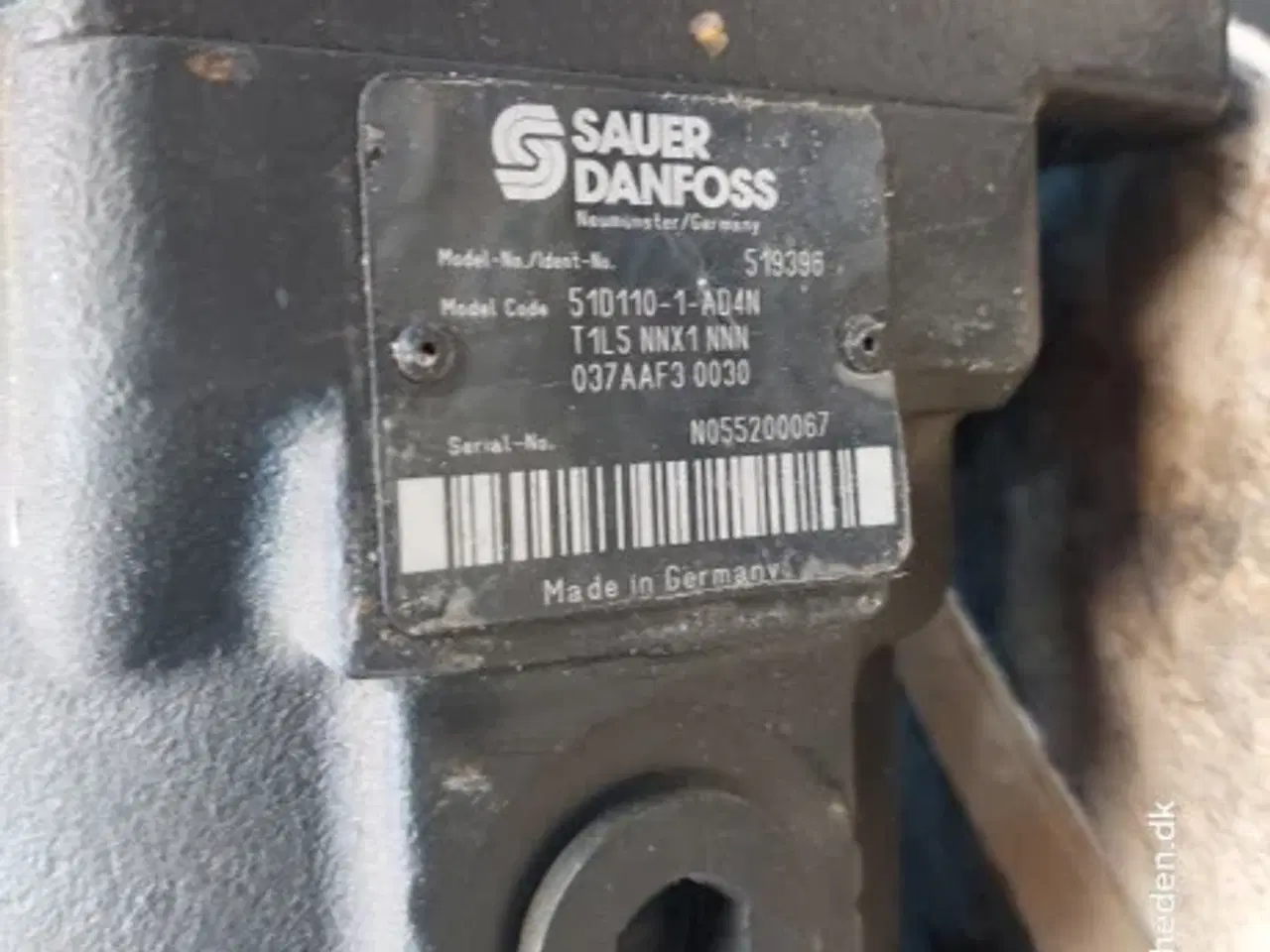 Billede 8 - Sauer Danfoss Hydraulikpumpe 51D110-1-AD4N