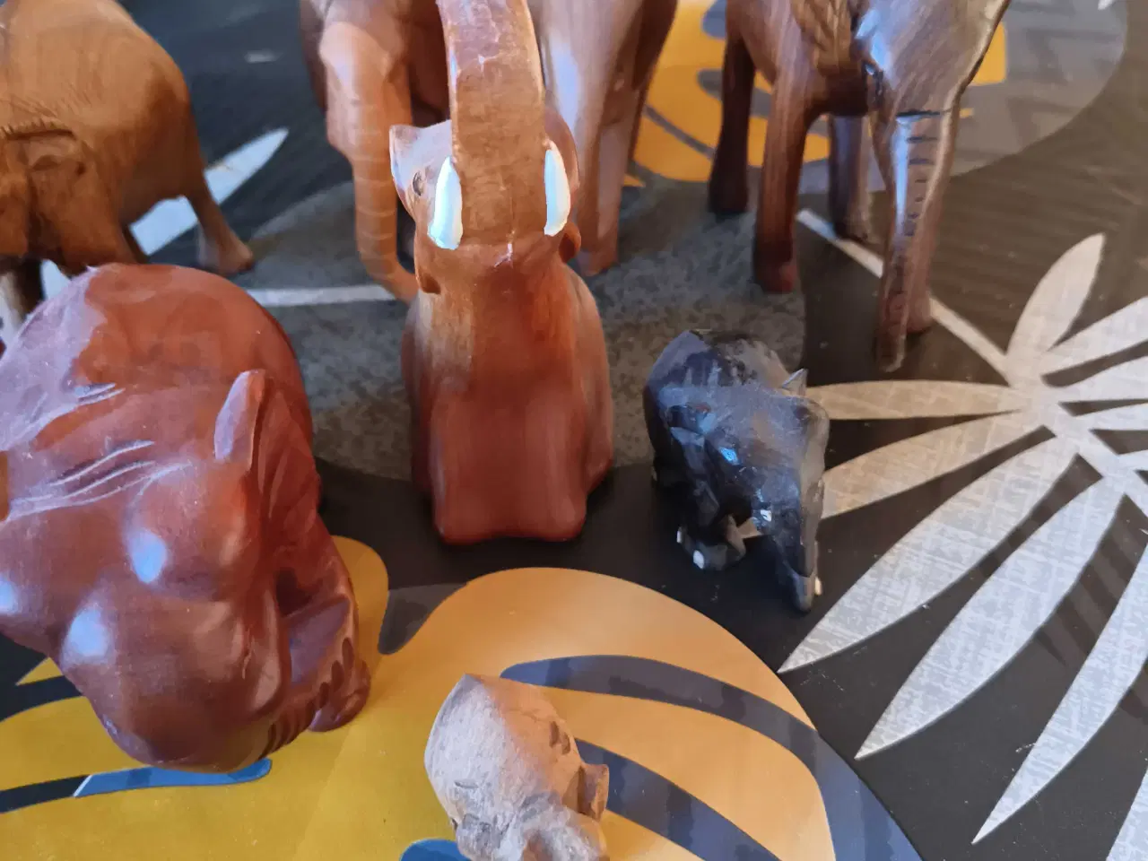 Billede 2 - Træ elefanter