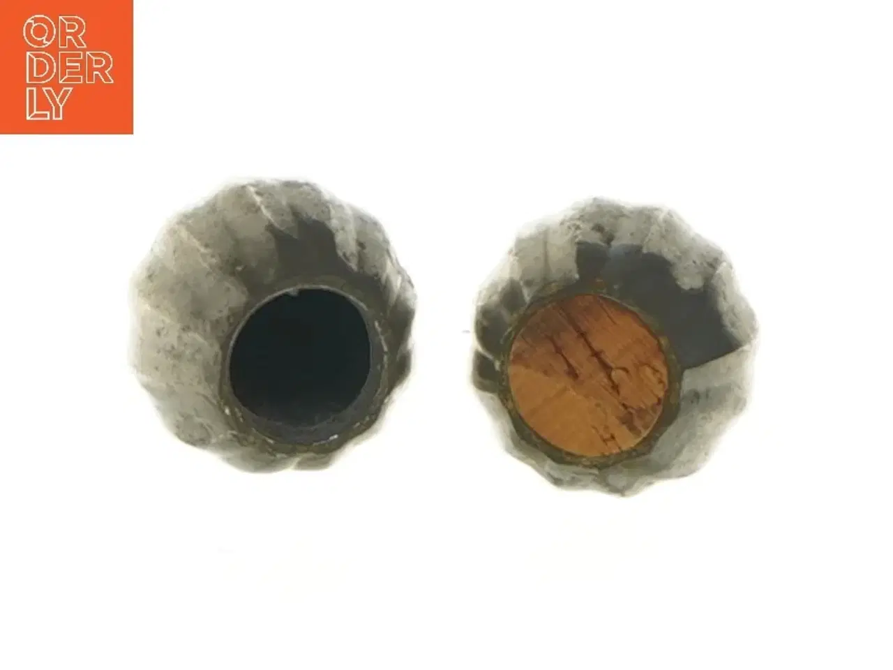 Billede 3 - Metal salt og peber sæt (str. 6 cm)