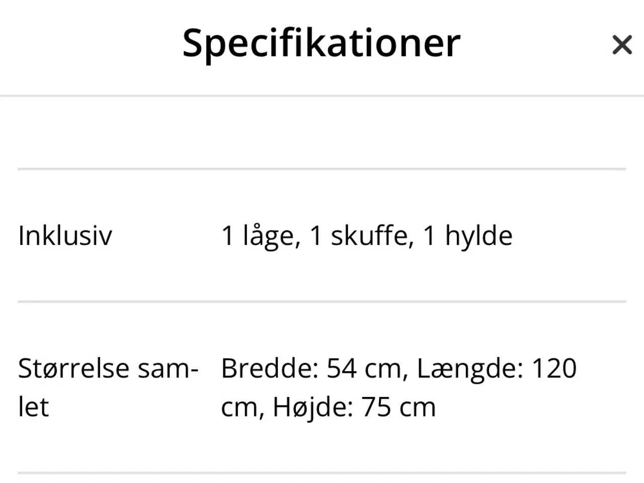 Billede 4 - Skrivebord fra Jysk