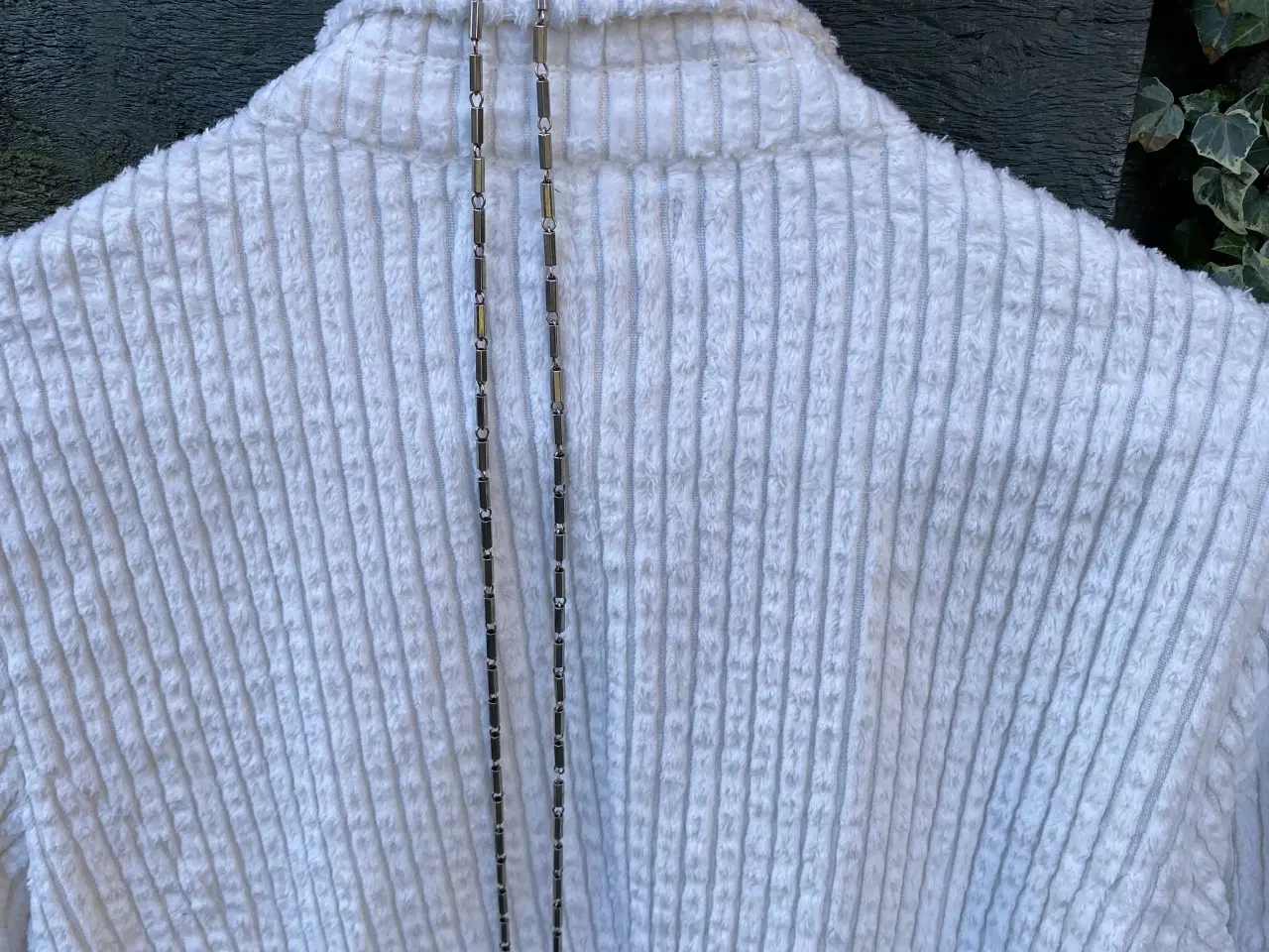 Billede 1 - Sølvfarvet halskæde