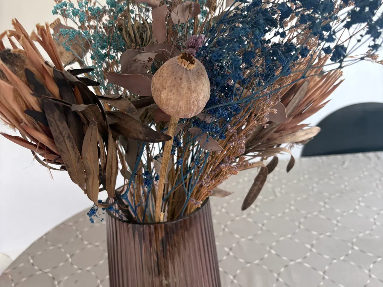 Billede 2 - Flot evighedsbuket inkl. vase