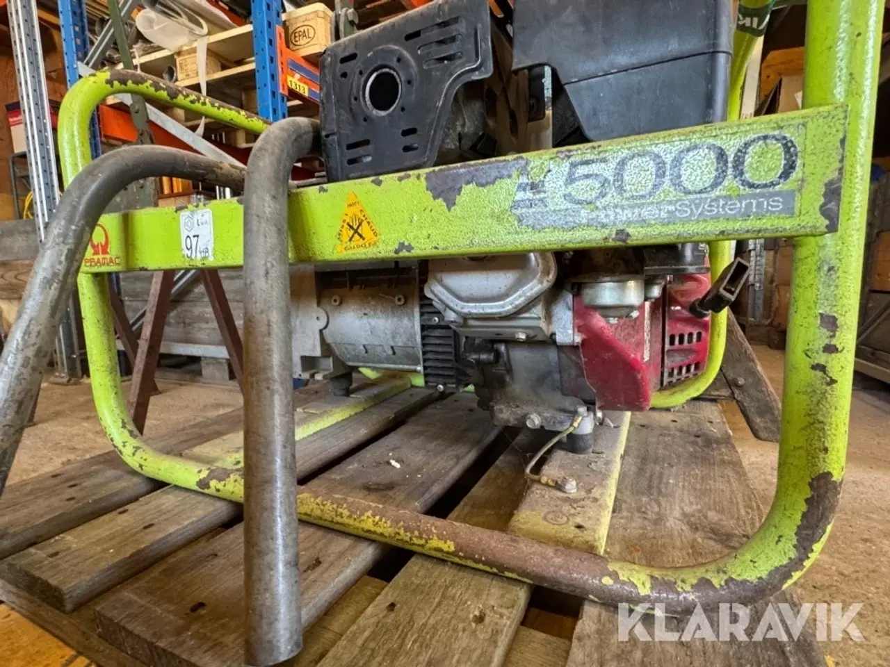 Billede 10 - Generator og klipper PowerSystems 5000 med 2 styks klippere