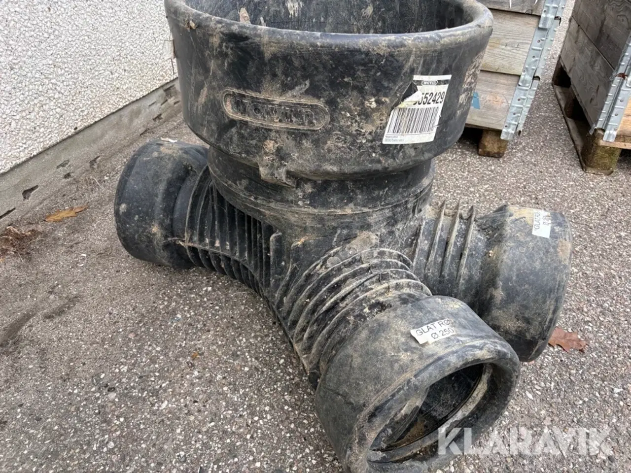 Billede 6 - Brøndbynd Wavin med 3 styk 250mm indføringer