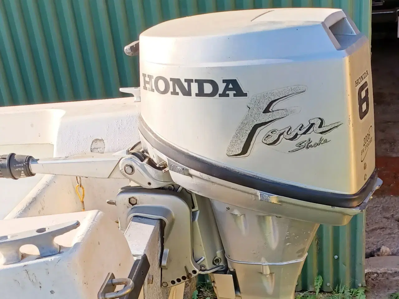 Billede 3 - 16 fod robust jolle med 4-takt 8 hk Honda motor
