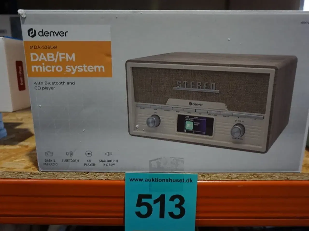 Billede 2 - Denver MDA-525LW retro musikanlæg