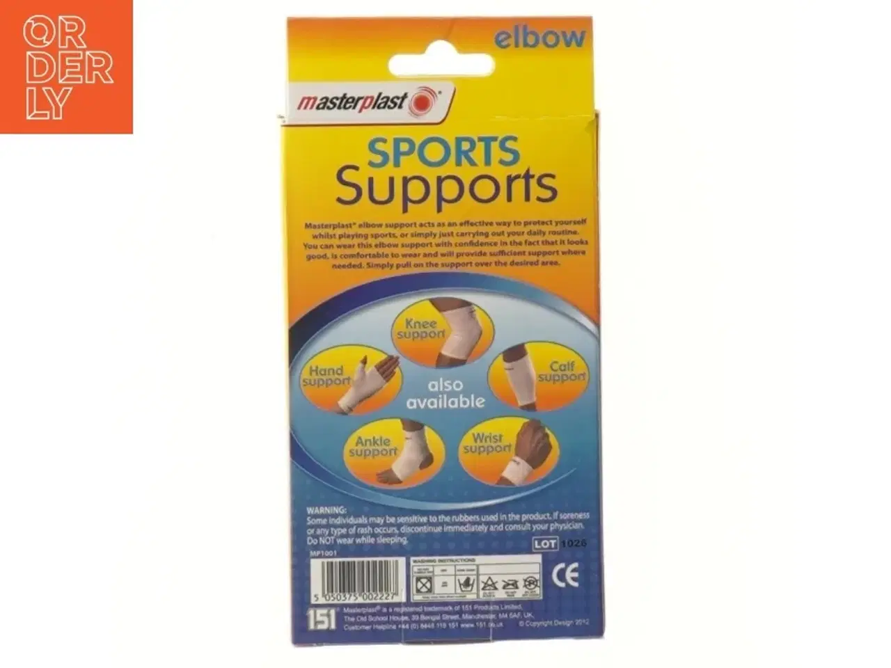 Billede 3 - Masterplast sports albuebandage fra Masterplast (str. large cm)