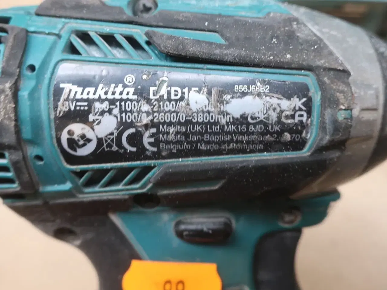 Billede 1 - Boremaskine, sliber mv. MAKITA Model: DGA 506, DTD154, DJR 187, DTM 51, DC18RC