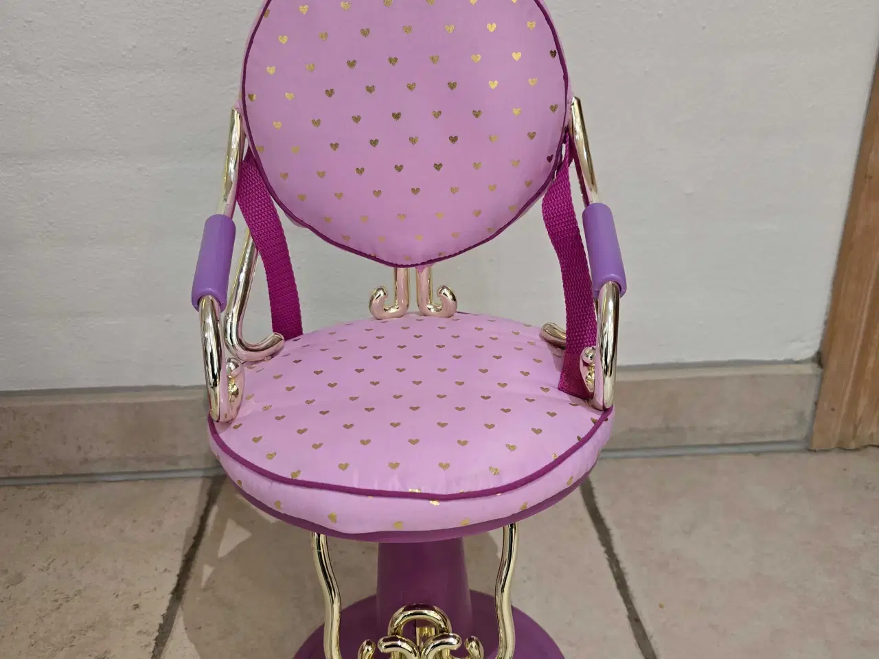 Billede 4 - Frisørstol, med dukke