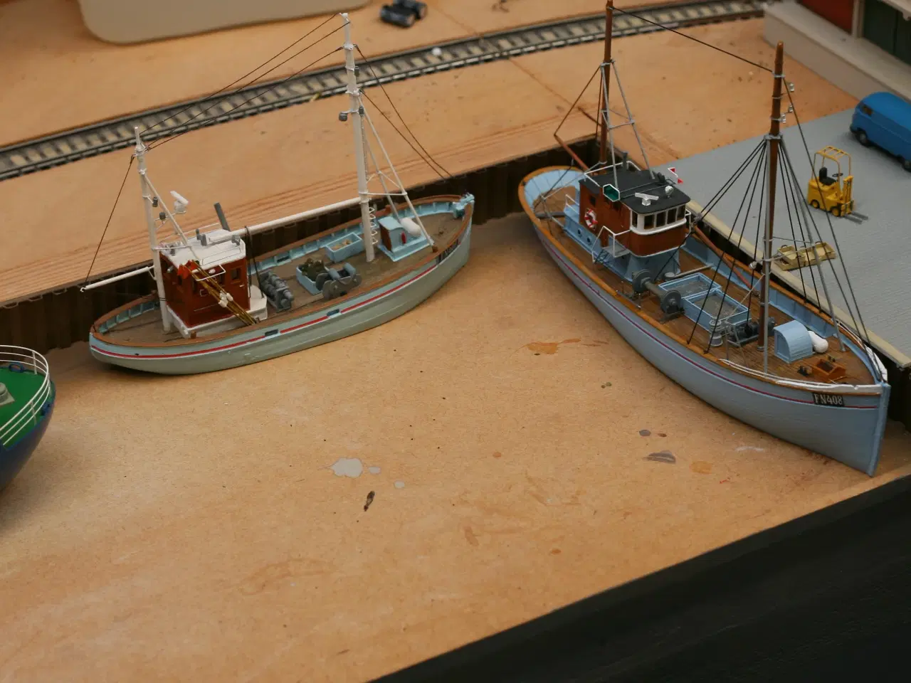 Billede 7 - Fiskekutter i størrelse H0 ( 1:87 )